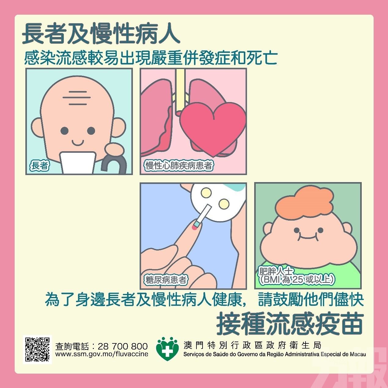 衛生局透過跨部門協作加強推動高風險人群接種疫苗